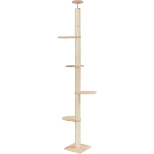 Solid Wood Cat Climbing Frame Wholesale Custom Cat Climbing Frame Through Sky Pillar Pet Supplies Cat Toy Cat Litter Tree