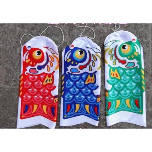 Carp Fish Windsock Flag apanese Koinbori Koi Nobori Carp Wind Sock Fish Kite Wall Decor 15cm 20cm 25cm