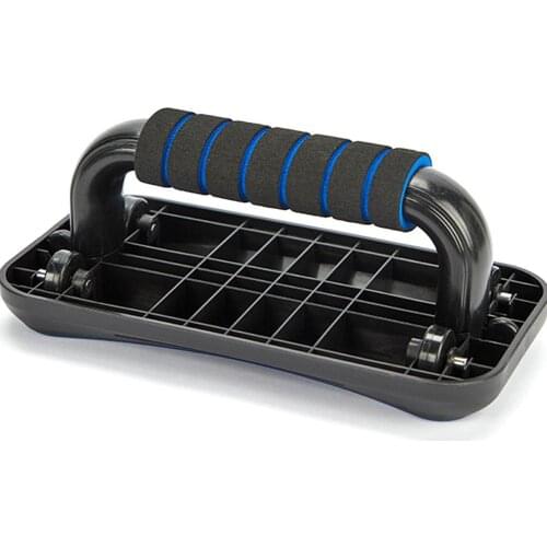 1 Pair Push-Up Bracket I-Shaped Multifunctional Abdominal Wheel Fitness Gym Fitness Equipment Pectoral Muscle Training Exercise