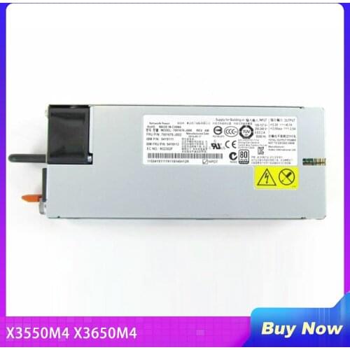 100% test for power supply for X3550 M4 X3650M4 550W 94Y8111 94Y8112 7001676-J000 7001676-J002 Work Good