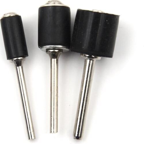 6PCS Drum Sanding Sandpaper Circle Kit Polishing Nails For Dremel Rubber Drum Mandrel 1/8 1/4 inch Grinder