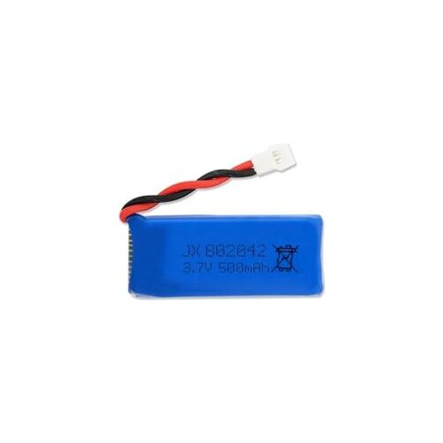 Free ship 802042 3.7v 500mah high rate rc aircraft plane drone battery li-polymer rechargeable battery toy helicopter battery