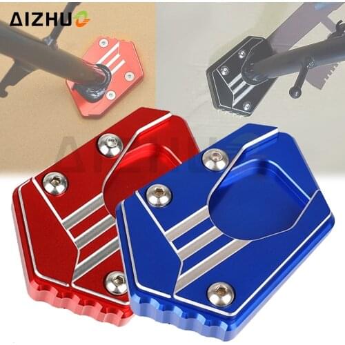 Motorcycle CNC Side Stand Enlarge Foot Side Stands Support Plate FOR HONDA CB650R Neo Sports Cafe CBR500R CB500 F X CB 125R 300R