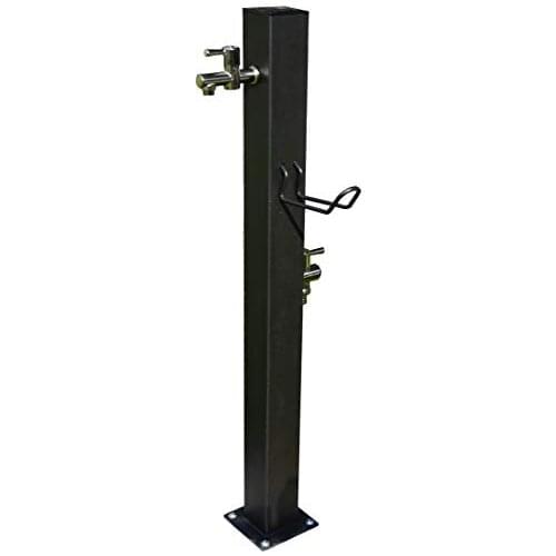 Bonfante point water drinking fountain square metal palette Plus anthracite double faucet