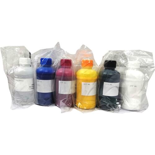 1set 250ML 5color DTF Ink Film Transfer Ink For DTF Direct Transfer Film Printer For DTF Printing PET Film Printing And Transfer