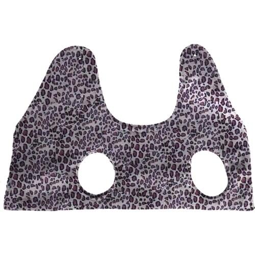 Dog Cat Grooming Hammock With 2 Hook Leopard Print Restraint Bag Puppy Dog Cat Nail Clip Trimming Bathing Bag WWO66