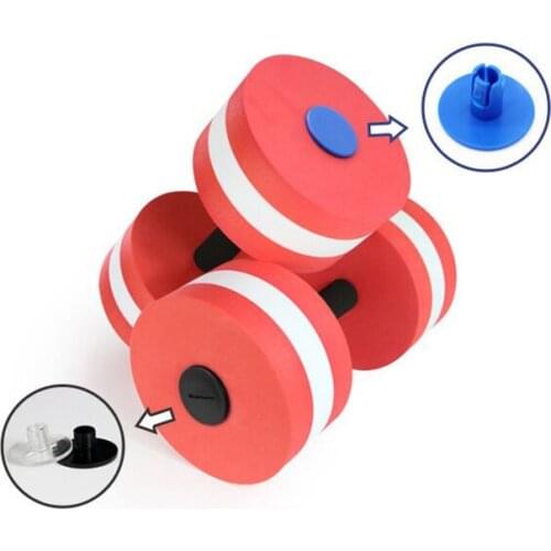 Aerobics Swimming Equipment Men and Women Water Dumbbells Water Yoga Fitness Dumbbells EVA Water Floating Dumbbells