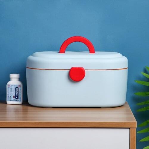 Multifunctional Outdoor Camping Medical Box Portable Medicine Storage Box First Aid Medical Supplies Toolbox Home First Aid Kit