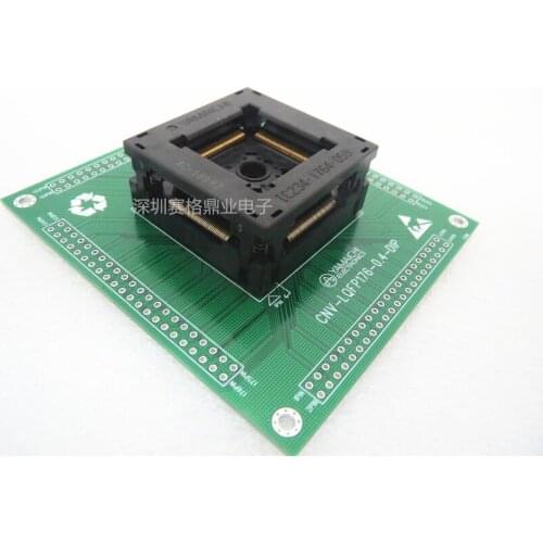 Opentop 100%New&Original YAMAICHI QFP176 LQFP176 IC234-1764-059 IC Burning seat Adapter testing seat Test Socket test bench