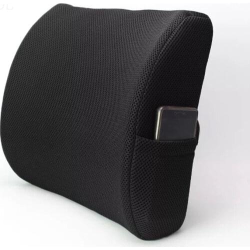 Back Pillow Office Chair Memory Foam Thicken Product Waist Relieve Fatigue Orthopedics Healthcare Lumbar Spine Back Rest Pillow