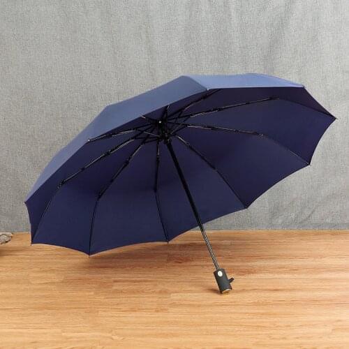 Full Automatic Portable Folding Umbrella Women Men Windproof High Quality UV Protection Umbrella