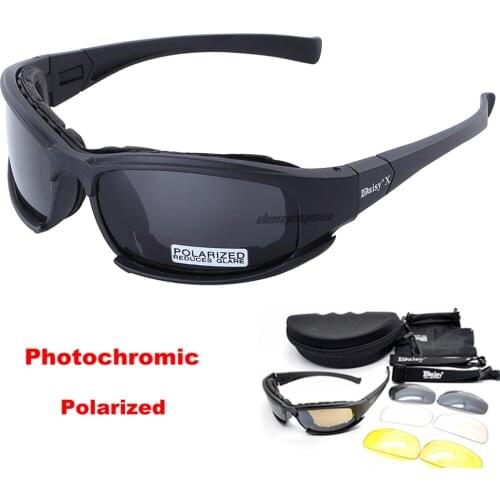 Polarized Tactical Military Goggles Army Photochromic Sunglasses Men Shooting Hunting Hiking Glasses Gafas Eyewear