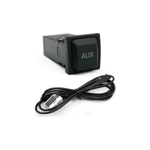 Apply to Jette Bora Golf 6 Scirocco tiguan RCD510 RCD310 RCD300 AUX Switch + Wire Harness Cable