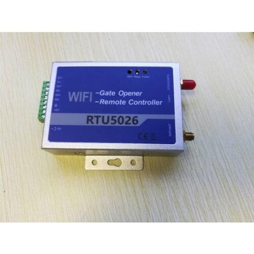 WIFI Remote Control RTU Gate Opener Burglar Alarm System