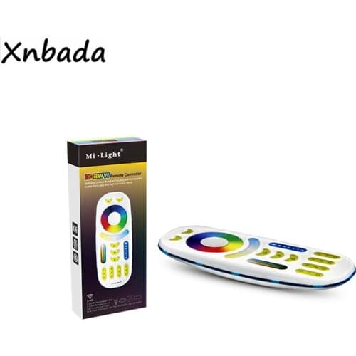 Milight Miboxer Fut092 2.4Ghz RGBWW Remote Led Controller 4-Zone Group Control RF RGB+CCT Remote Controller