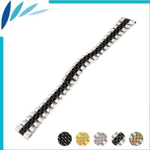 Stainless Steel Watch Band 18mm 20mm 22mm for Omega Quick Release Strap Wrist Men Women Wrist Loop Belt Bracelet+ Spring Bar