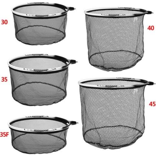 Fishing Nano Titanium Alloy Landing Net Removable Hand Net For Fishing Anti-adhesive Hook Fishing Accessories Dip Head Gear New