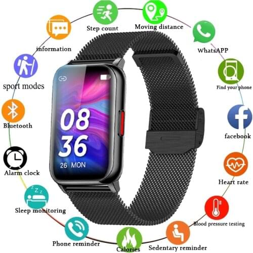 Color screen Smart Band 6 Watch Fitness Tracker Bracelet Waterproof Smartwatch Heart Rate Monitor OLED Screen For Huawei Xiaomi