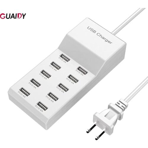 US UK EU USB Charger Power Adapter 5V 1A 2.1A Quick Charging Compatible Safe For Xiaomi iPhone Huawei Conversion Universal