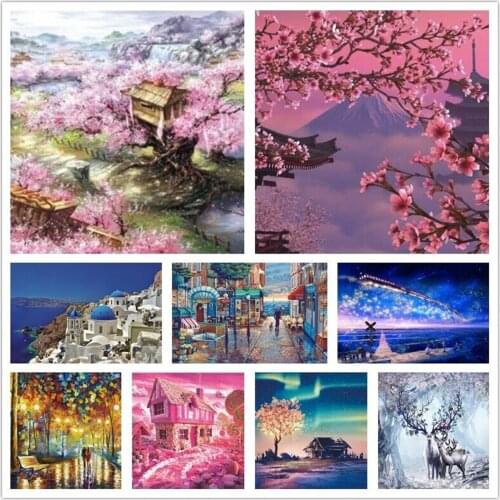1000 Pieces Adult Puzzles Difficult Noctilucent Growups Puzzle Landscape Style