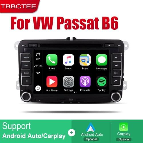 TBBCTEE Auto Radio 2 Din Android Car DVD Player For Volkswagen VW Passat B6 2005 2006 2007 2008 2009 2010 GPS Wifi Multimedia