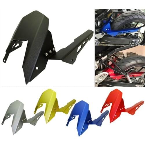 Rear Wheel Tire Hugger Fender Mudguard with Chain Guard Cover Protector Kit For YAMAHA MT-07 Tracer 700 2016 2017 2018 2019 2020