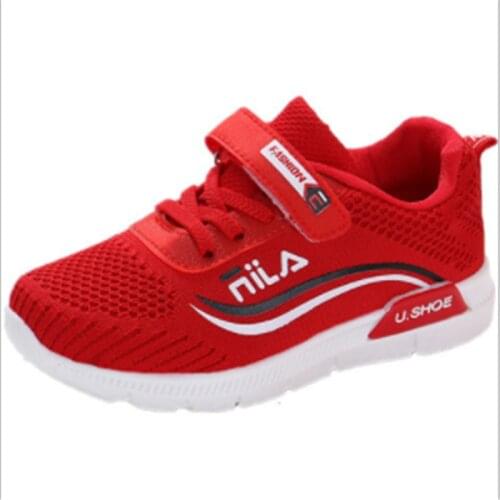 New Summer Children Shoes Girls Lightweight and Comfortable Sports Shoes Fashion Breathable Soft Bottom Non-slip Casual Kids Sh