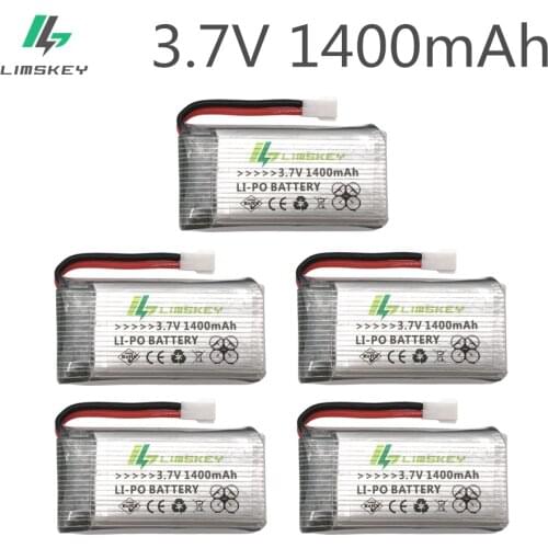 New Version 5PCS 3.7V 1400mAh LiPo Battery for SYMA X5SW X5SC X5 X5C battery Drone 3.7 V 1400 mah Lipo