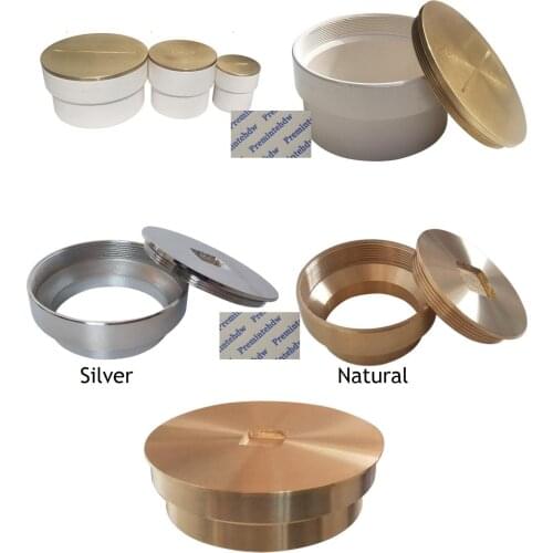 PVC DWV Spigot Clear Out Fitting Cleanout Adapter Brass Recessed Plug Full Brass Round Thread Cover