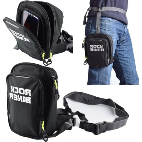 Rock Biker New Waterproof Motorcycle Waist Bags Leg Bag Oxford Top Case For Givi Hip Motocross Racing Rider Outdoor Sports Bags