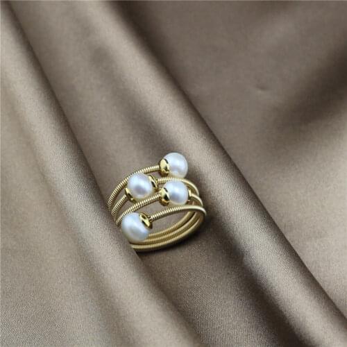 Sandrine Women's Gold Rings