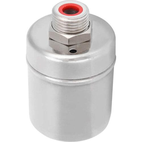 Ball Valve 1/2in Floating Ball Valve Stainless Steel Automatic Water Control Valve for Water Tank Sink Tower Manual Flush Valve