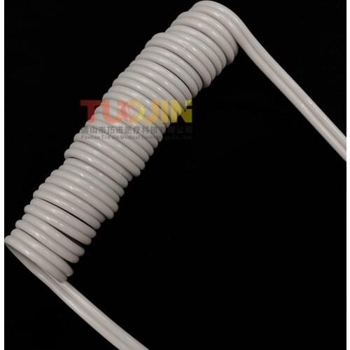 Dental Handpiece Coiled Tubes Dentist Unit 2 Holes Spiral Pipes Orthodontic Product