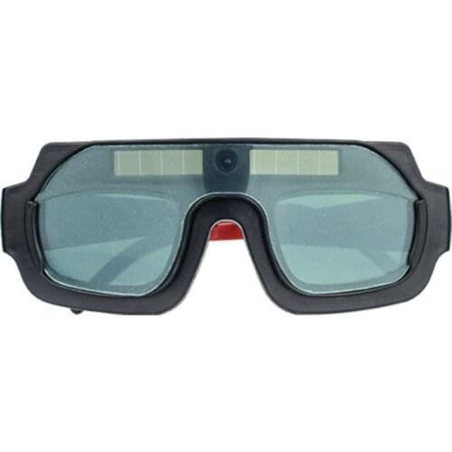 Solar Variable Light Welding Glasses with Dual Lens Welding Eye Cover Argon Arc Weld Glasses Utility Welding Tool