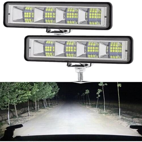 LED Bar Flood Light 18W Car Work light LED Bar 4x4 24 Led Working Bar Offroad SUV ATV Tractor Trucks Excavator Led Combo Beam