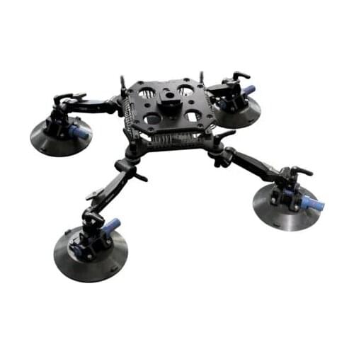 TILTA Suction Disc Shock Absorption Cradle Head used with the Tiltamax Gravity 3-Axis gimbal gold mount or V-mount)