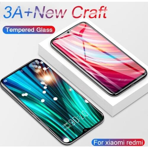 3A+ Tempered Glass on For Xiaomi Redmi Note 8 7 Pro Glass Redmi 8 8A 7 7A Full Cover Screen Protector For Note 8 7 6 Pro 8T Film