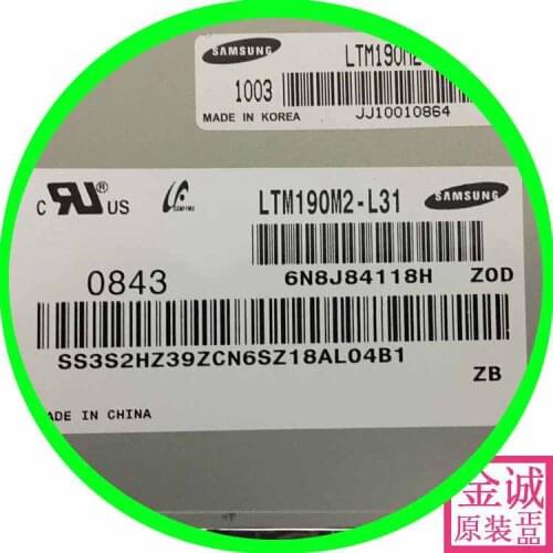100% original new LTM190M2-L31 original new LCD screen /-L01/-L02/-L33