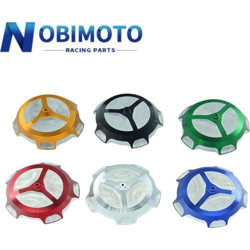 CNC Aluminum Motorcycle Gas Fuel Petrol Tank Cap Fit For CRF50-CRF150 KLX110 TTR110 Fuel Gas Cap ATV Quad Pit Dirt Bike 2CNC-200