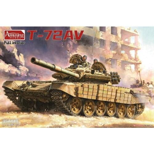 Amusing 35A041 1/35 Scale T-72AV Full interior Model kit