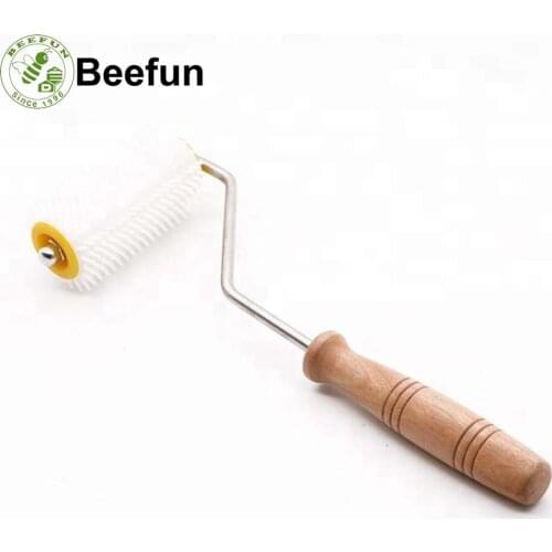 Beefun Uncapping Needle Roller Beekeeping Plastic Honey Comb Honey Extractors Bee Honey Extracting Tools