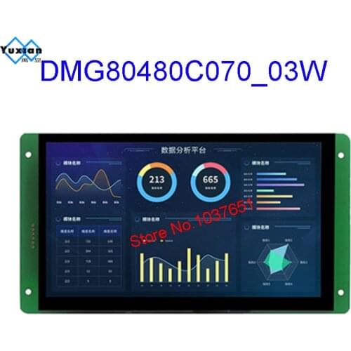 DMG80480C070 03WN WTC WTR Smart Lcd Module DGUS Dwin