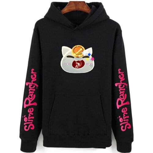 Anime Slime Rancher Hoodie Kids Long Sleeve Pullover Women Men Tracksuit Harajuku Streetwear Simulation Game Kawaii Girl Clothes