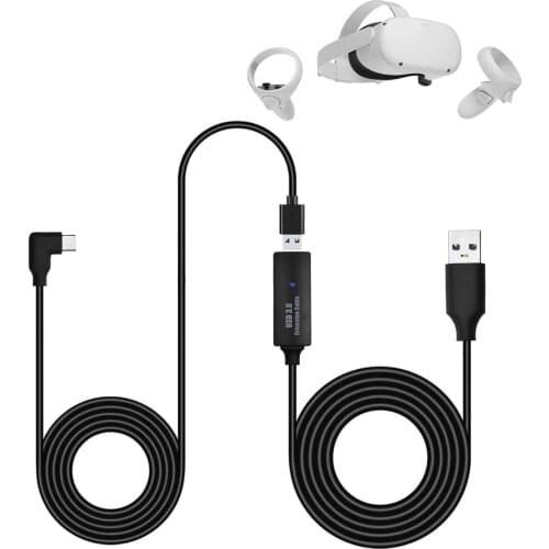 VR Extension Cable USB3.0 Stable Data Line Type A To C USB Headset Cable For Oculus Quest Link Steam VR Accessories