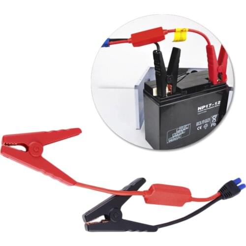 Crocodile Clamp To EC5 Plug Quick Connector 50A/10AWG Cable for Car Emergency Jump Starter Auto Engine Booster Storage Battery