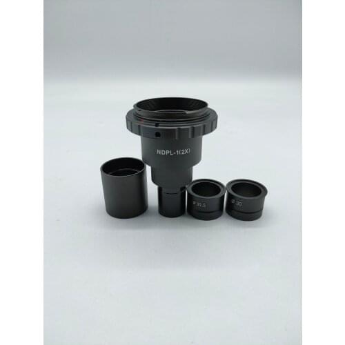 NDPL 2X Microscope Eyepiece Lens Adapter 23.2mm 30mm T2 Mount for connecting DSLR Camera