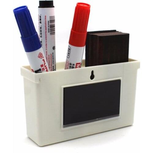 2021 New Magnetic Whiteboard Markers Pencil Pen Holder Organizer Storage Box Container
