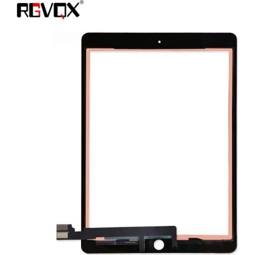 New Touch Screen for iPad Pro 9.7 12.9 Display Front Glass Panel Digitizer Replacement White/Black