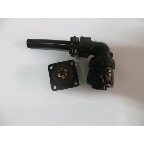 Original new 100% 5015 American standard plug MS3108A14S-6S 6 core elbow waterproof connector MS3102A14S-6P