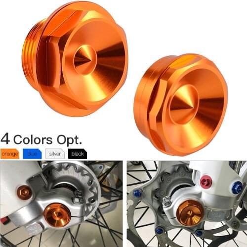 NICECNC Front Wheel Axle Nut Spindle Collar For KTM 125-530 EXC EXCF XCW XCFW 2003-2015 125-450 XC XCF SX SXF 2003-2014 2013